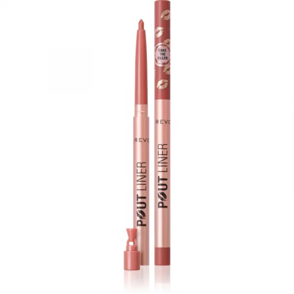 Makeup Revolution Pout Liner ceruzka na pery pre zväčšenie objemu odtieň Chauffeur Nude 0.2 g