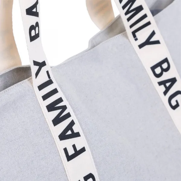 Childhome Family Bag Canvas Off White cestovná taška 55 x 40 x 18 cm 1 ks