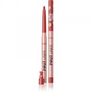 Makeup Revolution Pout Liner ceruzka na pery pre zväčšenie objemu odtieň Burnt Cherry Red 0.2 g