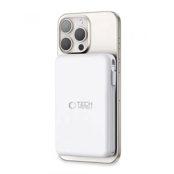 Tech-Protect PB31 MagSafe PowerBank 10000 mAh - White
