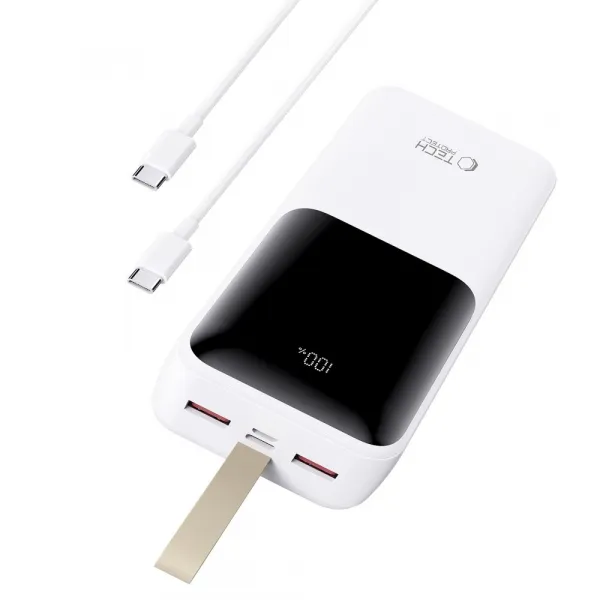 Tech-Protect PB03 PowerBank 30000 mAh 22.5W - White