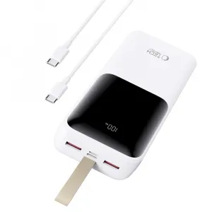 Tech-Protect PB03 PowerBank 30000 mAh 22.5W - White