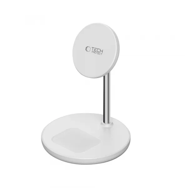 Tech-Protect A39 2in1 MagSafe Wireless Charger - White