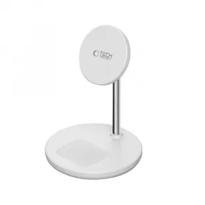 Tech-Protect A39 2in1 MagSafe Wireless Charger - White