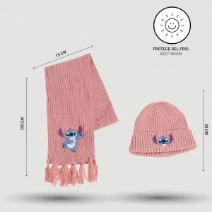Lilo a Stitch Set Lilo & Stitch, šál + čiapka