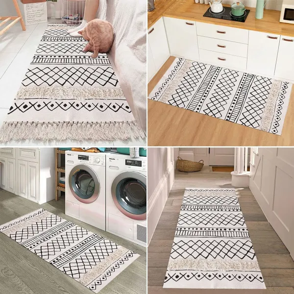 Tutumi Vzorovaný koberec BOHO 160x50 sivý
