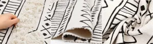 Tutumi Vzorovaný koberec BOHO 160x50 sivý