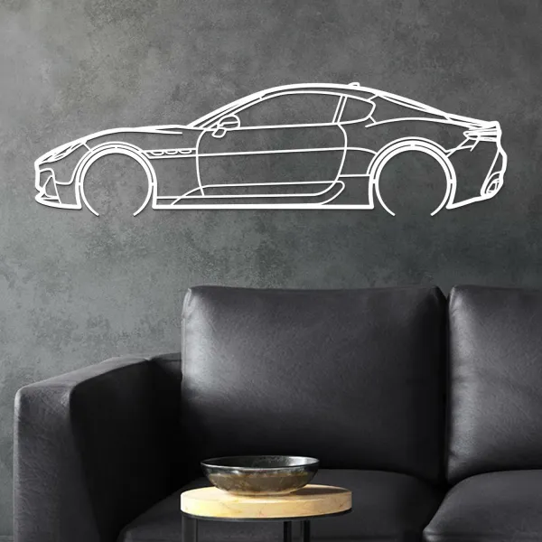 Moderný obraz z dreva - Maserati
