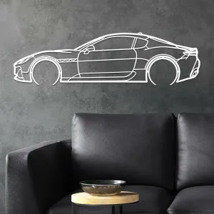 Moderný obraz z dreva - Maserati