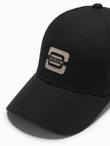 Pánska čierna šiltovka s logom V2 ACCS-0100