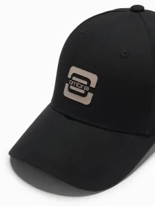 Pánska čierna šiltovka s logom V2 ACCS-0100