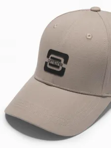 Pánska popolavá šiltovka s logom V4 ACCS-0100
