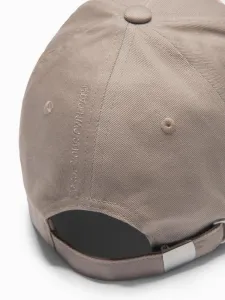 Pánska basic popolavá šiltovka s výšivkou V3 ACCS-0102