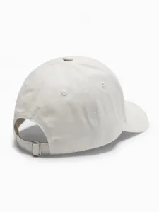Trendy krémová šiltovka s nášivkou V2 ACCS-0104