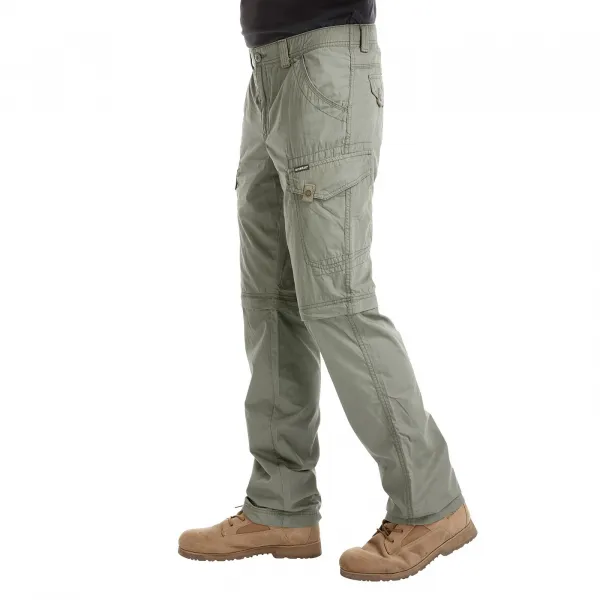 Bushman nohavice Sanford zip off khaki 46