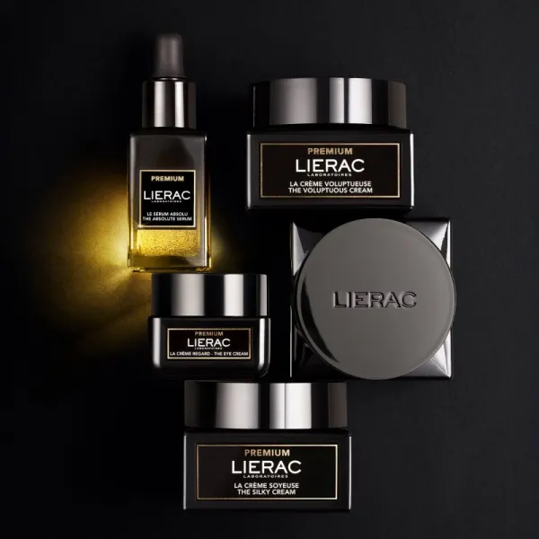 Lierac Premium The Silky Cream hodvábne jemný krém proti príznakom starnutia plniteľný 50 ml