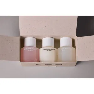WHAMISA Organic Flowers Renewal Miniature Kit darčeková sada pre dokonalú pleť