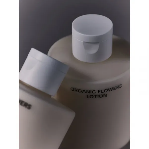 WHAMISA Organic Flowers Lotion Double Rich osviežujúce hydratačné pleťové mlieko 200 ml