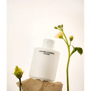 WHAMISA Organic Flowers Lotion Double Rich osviežujúce hydratačné pleťové mlieko 200 ml