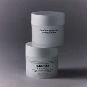 WHAMISA Organic Flowers Water Cream ľahký hydratačný krém pre dehydratovanú pleť 50 ml