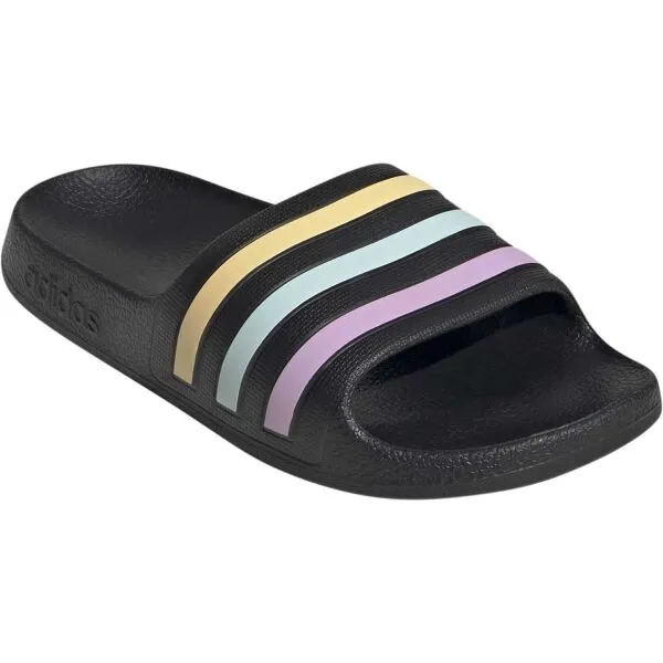 adidas ADILETTE AQUA K Detské šľapky, čierna, veľkosť