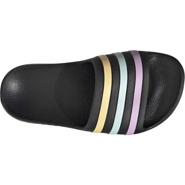 adidas ADILETTE AQUA K Detské šľapky, čierna, veľkosť