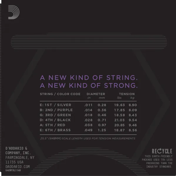 D'Addario NYXL1149