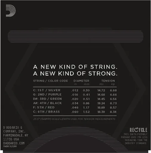 D'Addario NYXL1260