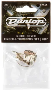 Dunlop Nickel Silver Fingerpick Set 0.020