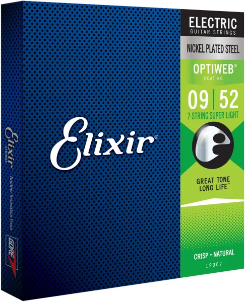 Elixir Optiweb 7-String Super Light