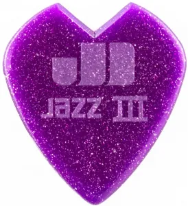 Dunlop Kirk Hammett Jazz III Purple Sparkle