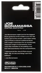Dunlop Joe Bonamassa Custom Variety Pack
