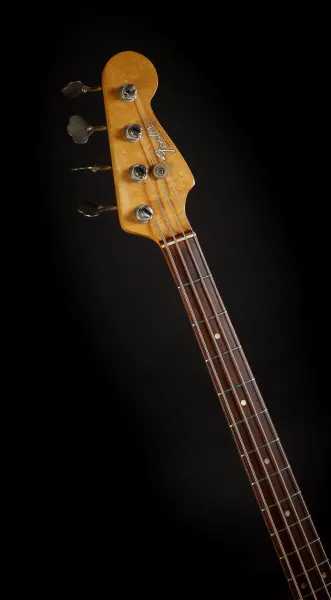 Fender 1966 Precision Bass Refin Trans Blonde 1-Piece Ash Body