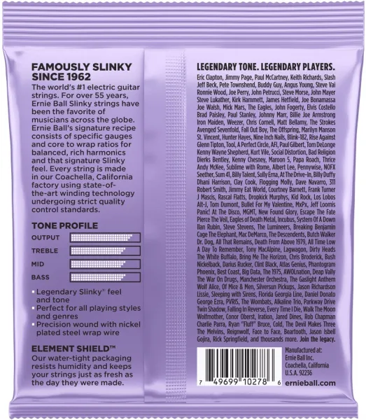 Ernie Ball 2227 Nickel Wound Ultra Slinky