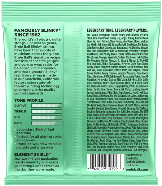Ernie Ball 2229 Nickel Wound Hyper Slinky