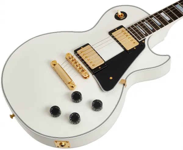 Gibson Custom Les Paul Custom w/ Ebony Fingerboard Gloss Alpine White