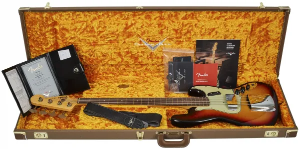 Fender Custom Shop 62 Jazz Bass JRN Relic RW