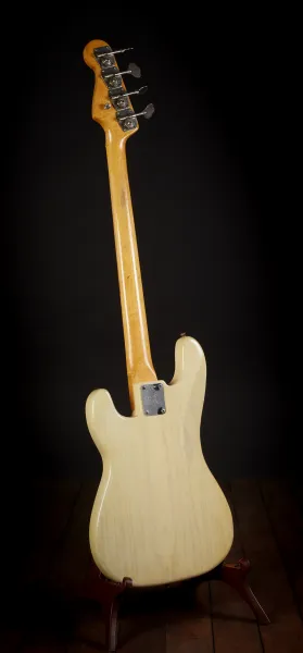 Fender 1966 Precision Bass Refin Trans Blonde 1-Piece Ash Body