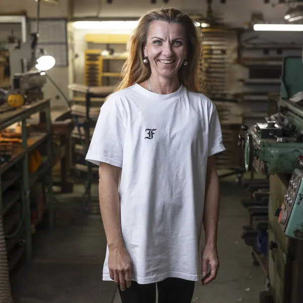 Furch White T-shirt basic L