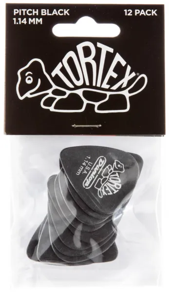 Dunlop Tortex Pitch Black 1.14
