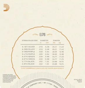 D'Addario EJ76