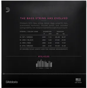 D'Addario NYXL45100