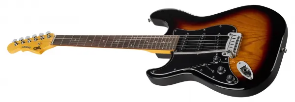 G&L Tribute Legacy Lefty 3-Tone Sunburst RW