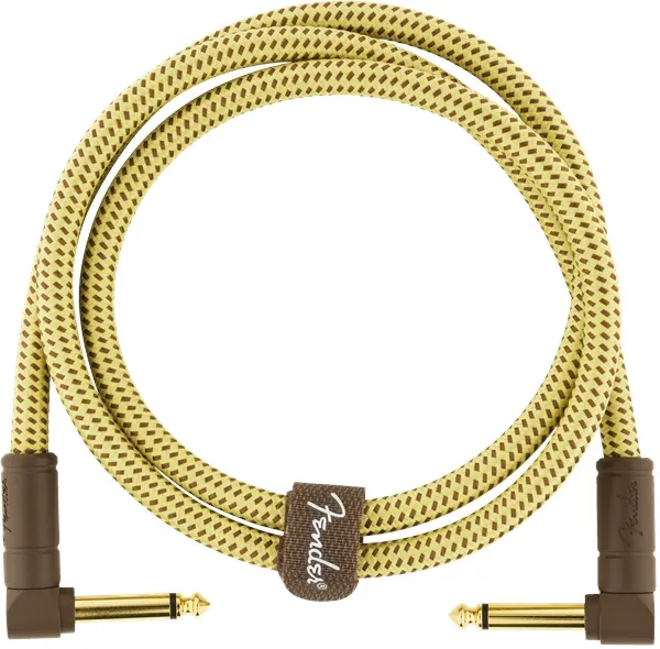 Fender Deluxe Series 3' Instrument Cable Tweed