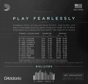 D'Addario NYXL1270PS