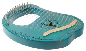 Cega Lyre Harp 19 Strings Blue