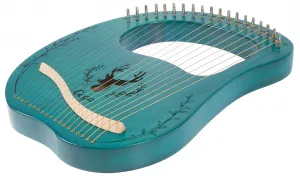 Cega Lyre Harp 19 Strings Blue