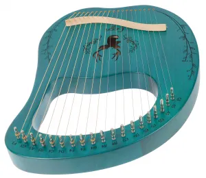 Cega Lyre Harp 19 Strings Blue