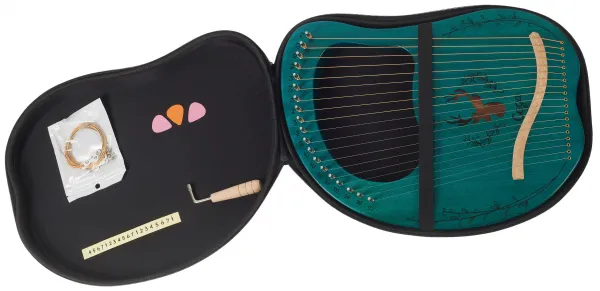 Cega Lyre Harp 19 Strings Blue
