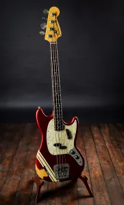 Fender 1973 Mustang Bass Competition Red